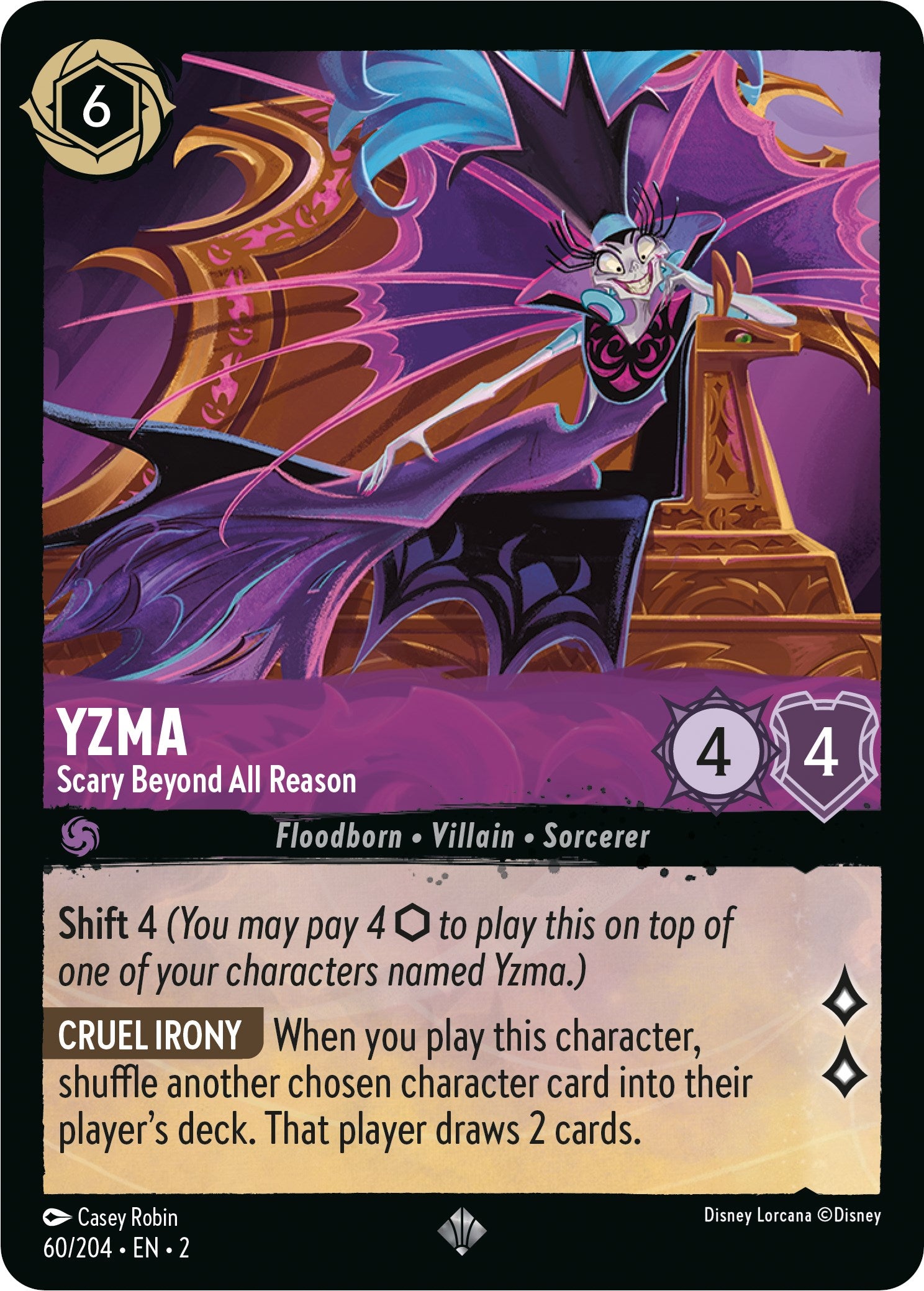 Yzma - Scary Beyond All Reason (60/204) [Rise of the Floodborn] | Deep Dive Games St. Marys