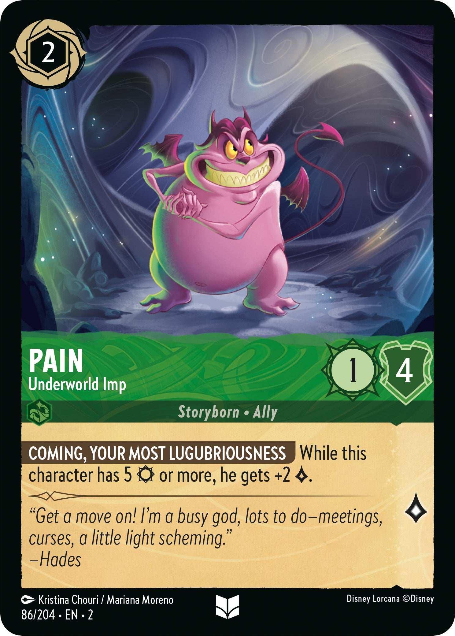 Pain - Underworld Imp (86/204) [Rise of the Floodborn] | Deep Dive Games St. Marys
