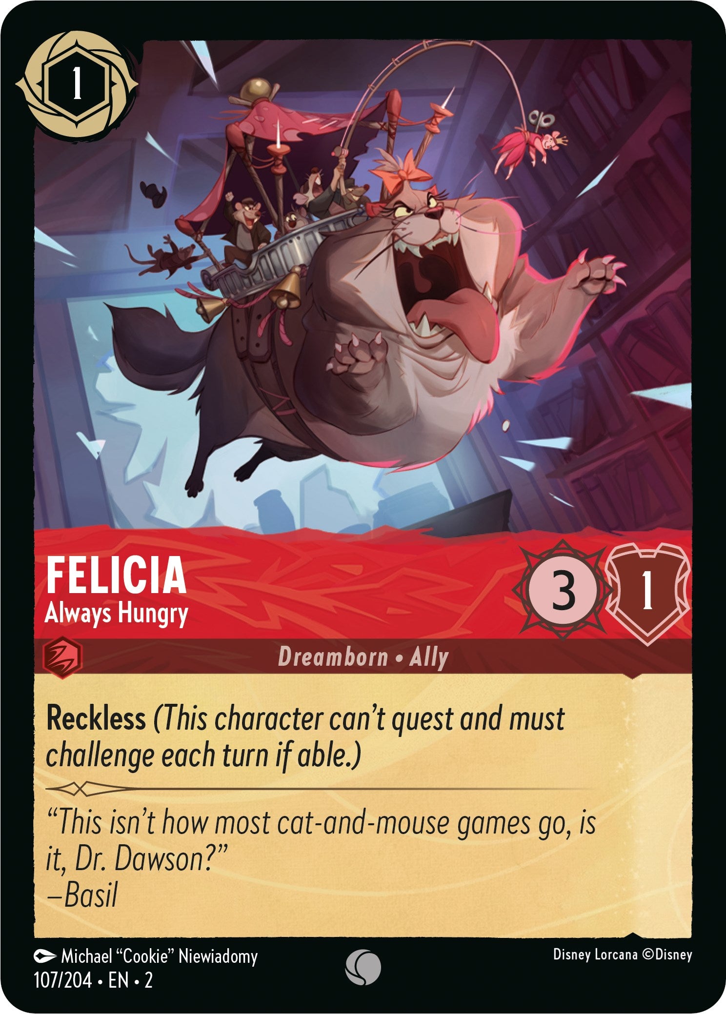 Felicia - Always Hungry (107/204) [Rise of the Floodborn] | Deep Dive Games St. Marys
