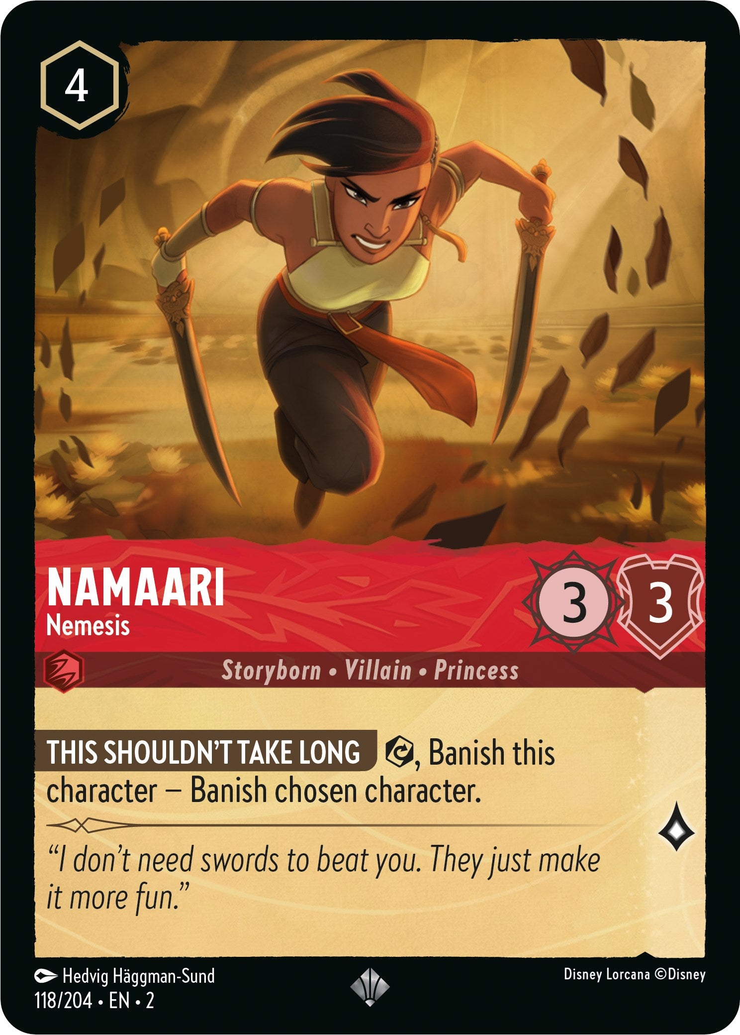 Namaari - Nemesis (118/204) [Rise of the Floodborn] | Deep Dive Games St. Marys