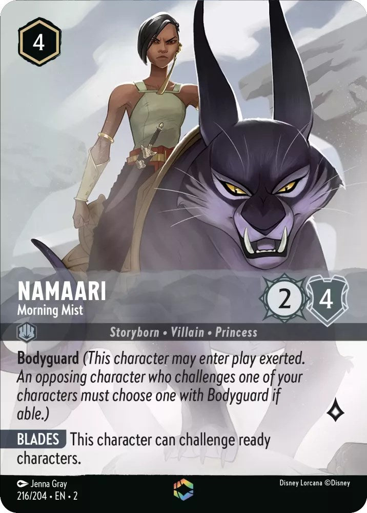 Namaari - Morning Mist (Enchanted) (216/204) [Rise of the Floodborn] | Deep Dive Games St. Marys