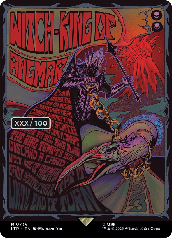 Witch-king of Angmar (Borderless Poster) (Serialized) [The Lord of the Rings: Tales of Middle-Earth] | Deep Dive Games St. Marys