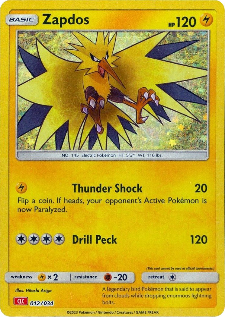 Zapdos [Trading Card Game Classic] | Deep Dive Games St. Marys