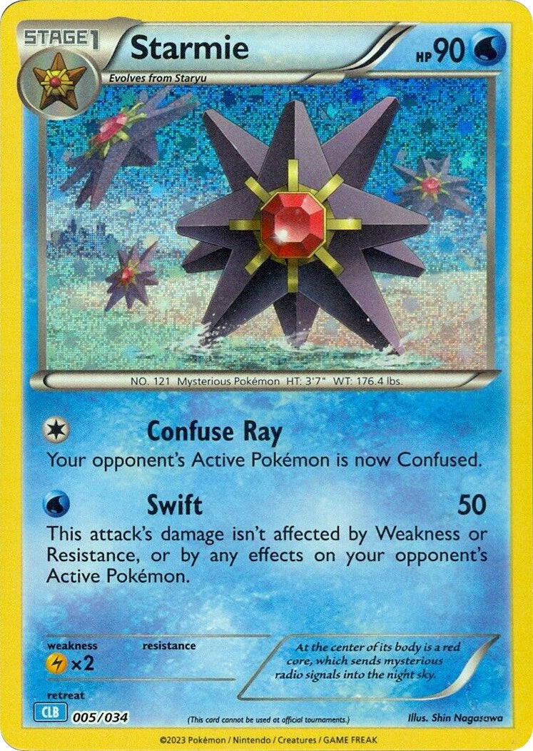 Starmie [Trading Card Game Classic] | Deep Dive Games St. Marys