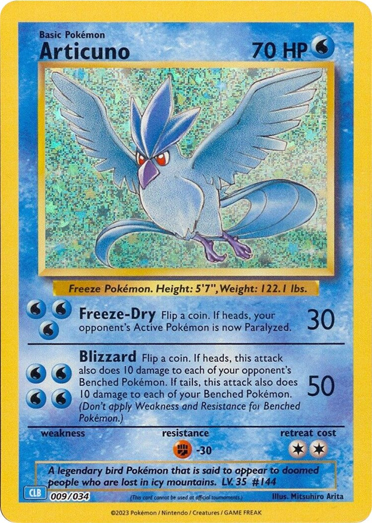 Articuno [Trading Card Game Classic] | Deep Dive Games St. Marys