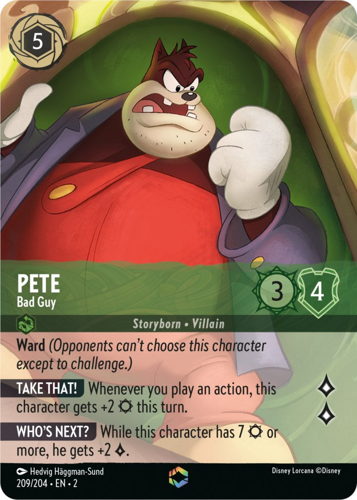 Pete - Bad Guy (Enchanted) (209/204) [Rise of the Floodborn] | Deep Dive Games St. Marys