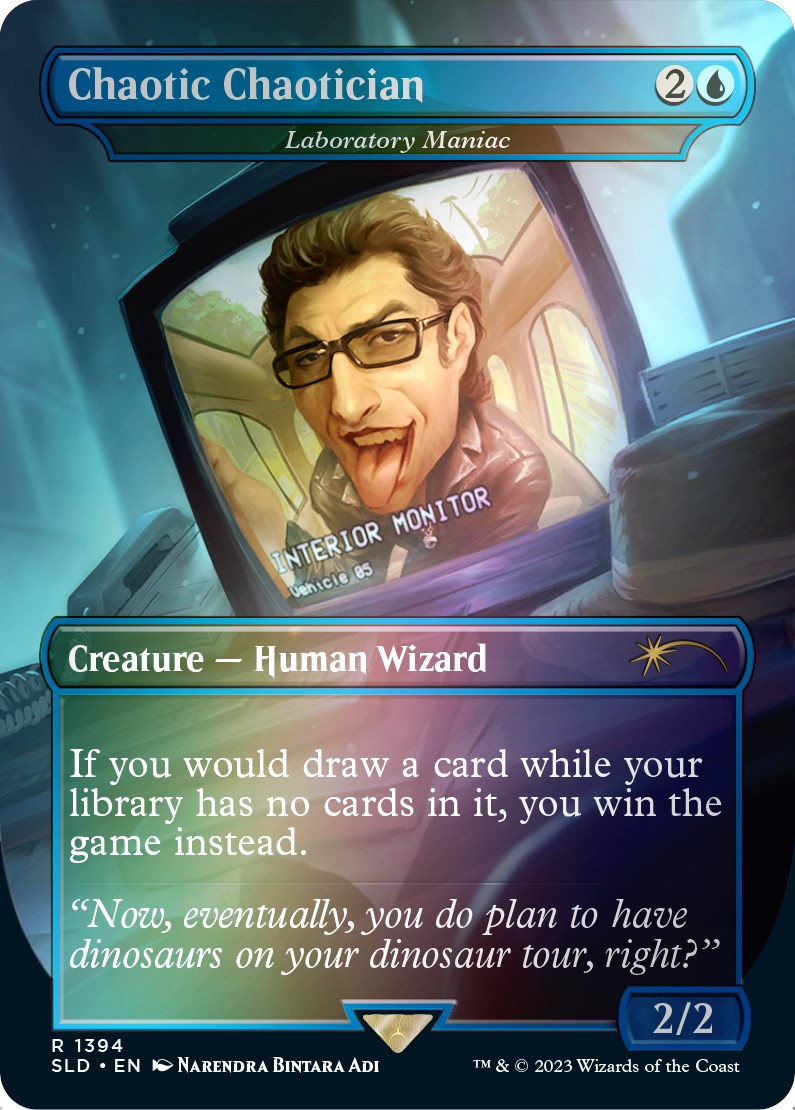 Chaotic Chaotician - Laboratory Maniac (Rainbow Foil) [Secret Lair Drop Series] | Deep Dive Games St. Marys