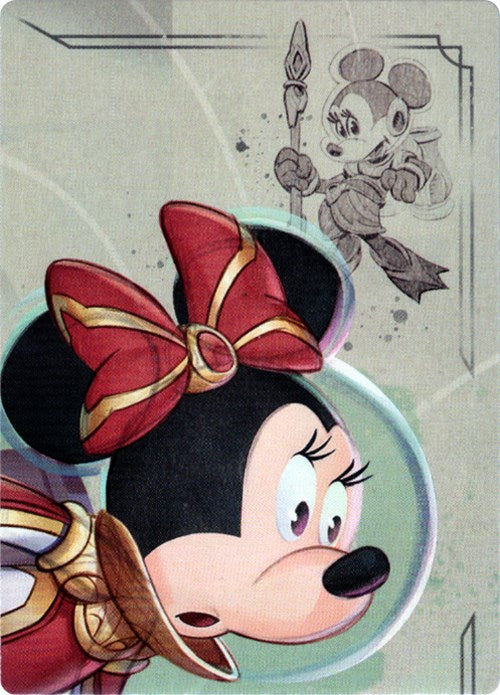 Minnie Mouse - Wide-Eyed Diver Puzzle Insert (Top Right) [Rise of the Floodborn] | Deep Dive Games St. Marys