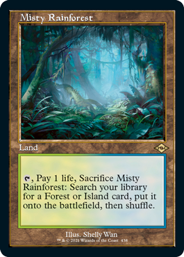 Misty Rainforest (Retro) [Modern Horizons 2] | Deep Dive Games St. Marys