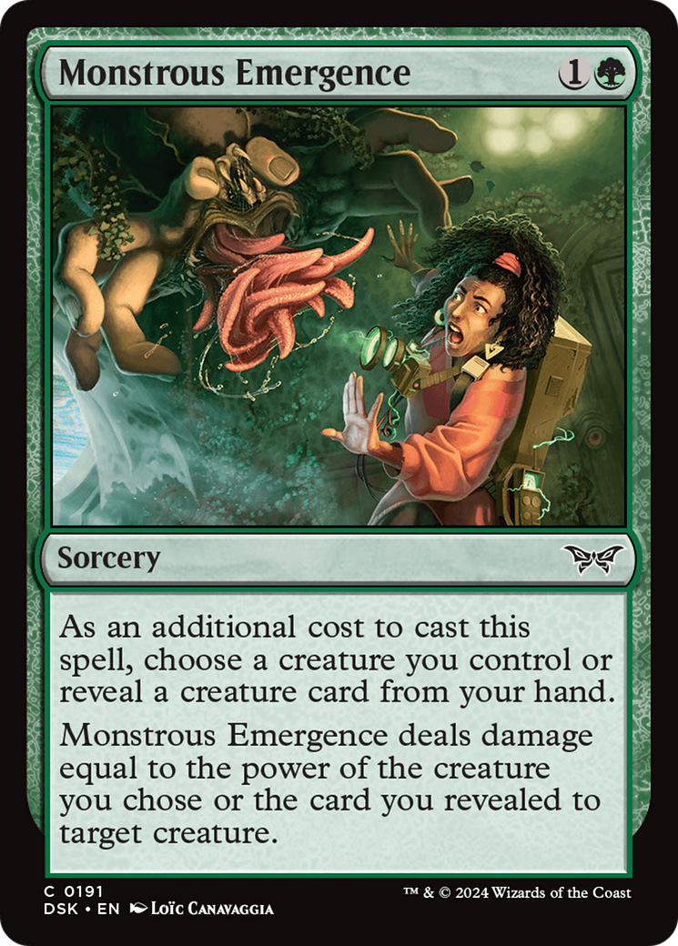 Monstrous Emergence [Duskmourn: House of Horror] | Deep Dive Games St. Marys
