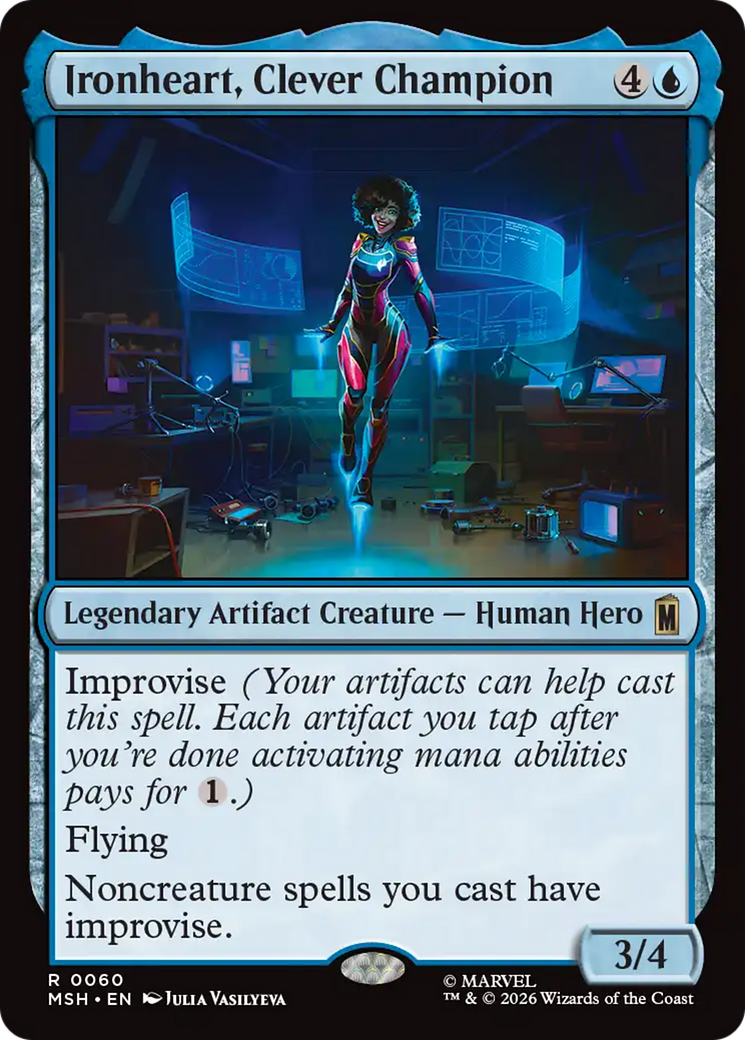 Ironheart, Clever Champion [Marvel Super Heroes] | Deep Dive Games St. Marys