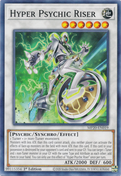 Hyper Psychic Riser [MP20-EN019] Common | Deep Dive Games St. Marys