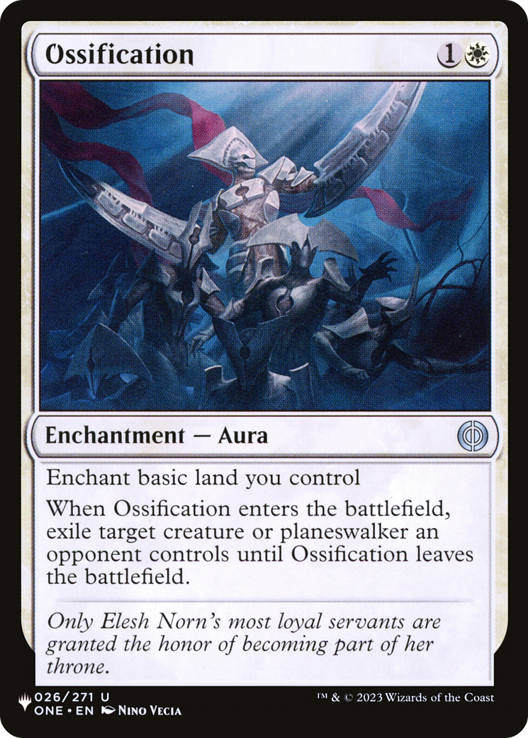 Ossification [The List] | Deep Dive Games St. Marys