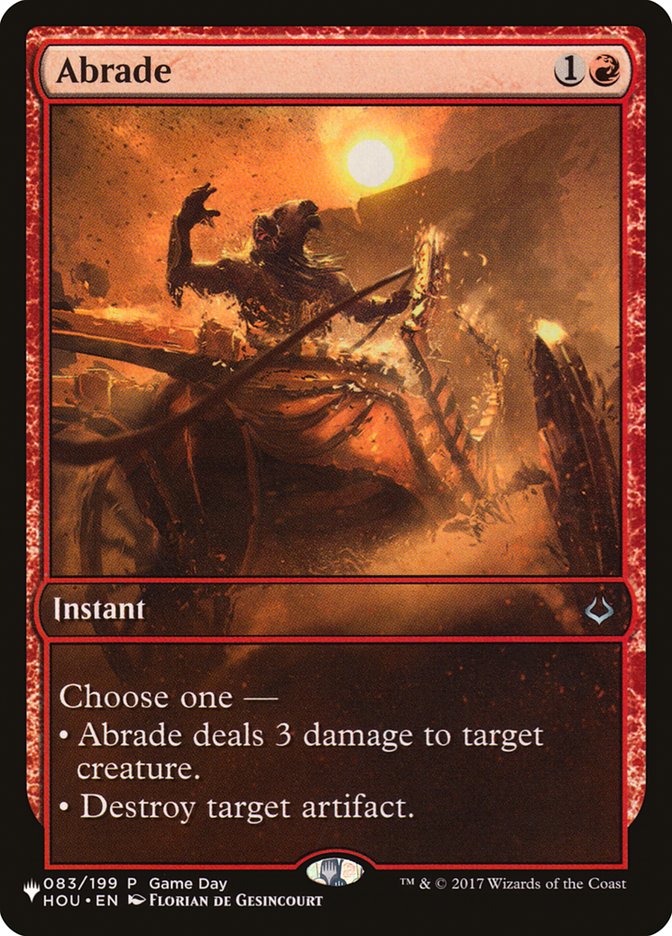 Abrade [The List] | Deep Dive Games St. Marys