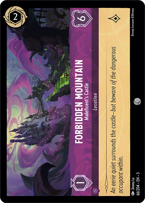 Forbidden Mountain - Maleficent's Castle (66/204) [Into the Inklands] | Deep Dive Games St. Marys