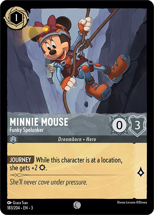 Minnie Mouse - Funky Spelunker (183/204) [Into the Inklands] | Deep Dive Games St. Marys