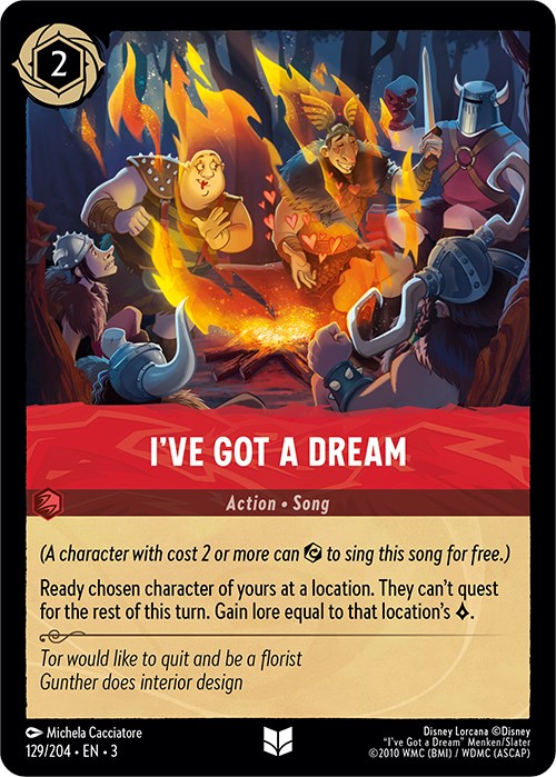 I've Got a Dream (129/204) [Into the Inklands] | Deep Dive Games St. Marys