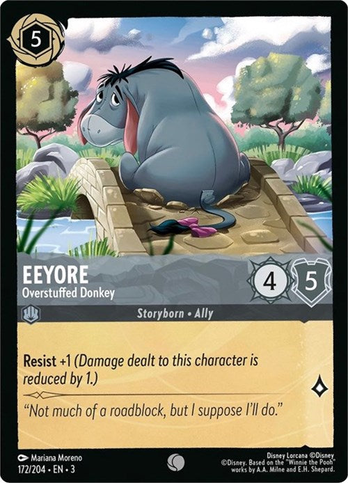 Eeyore - Overstuffed Donkey (172/204) [Into the Inklands] | Deep Dive Games St. Marys