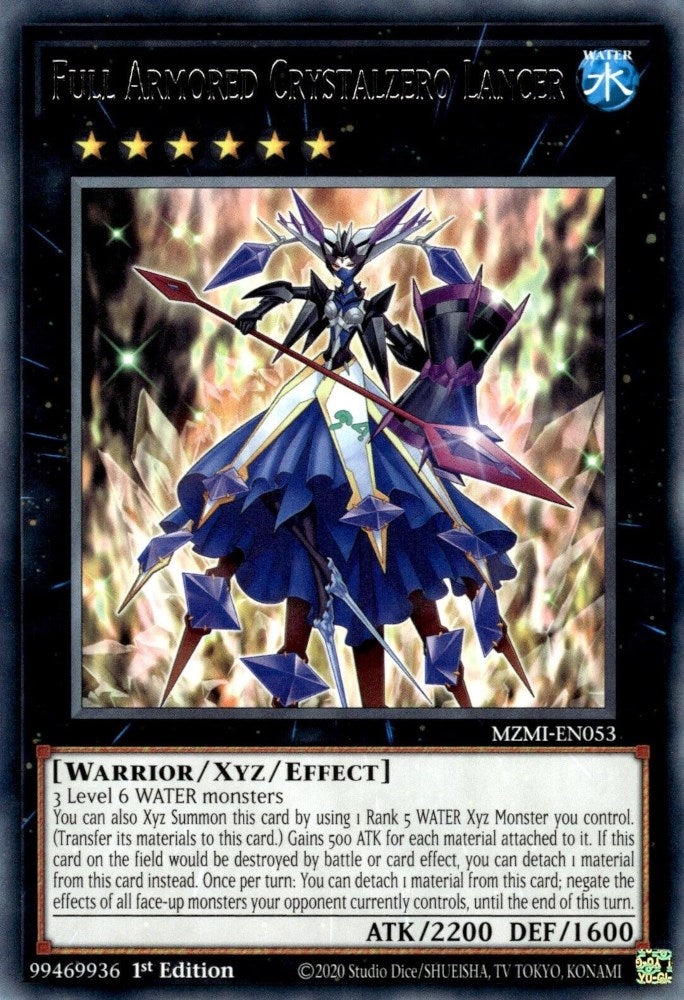 Full Armored Crystalzero Lancer [MZMI-EN053] Rare | Deep Dive Games St. Marys