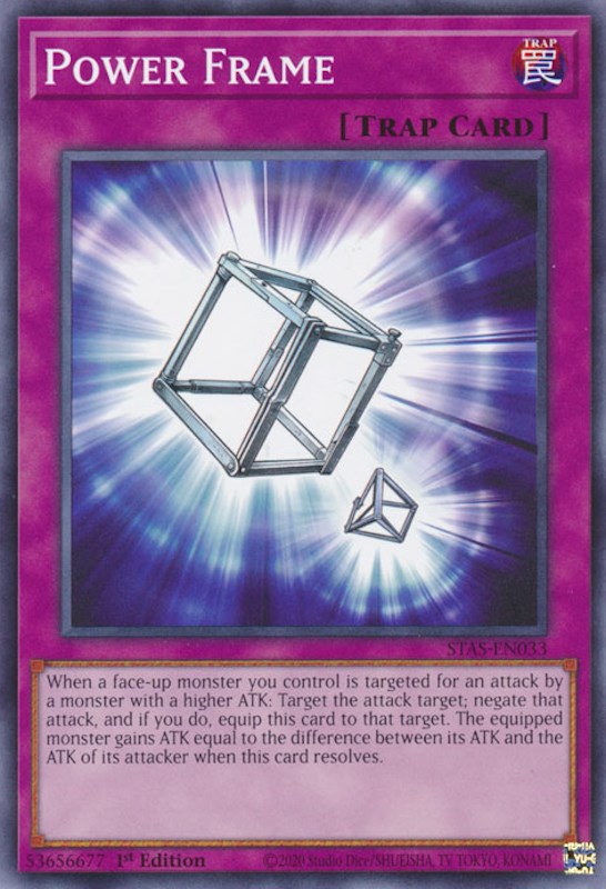 Power Frame [STAS-EN033] Common | Deep Dive Games St. Marys