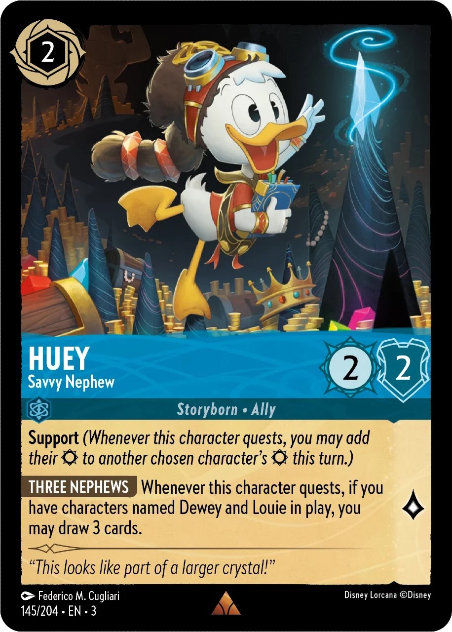Huey - Savvy Nephew (145/204) [Into the Inklands] | Deep Dive Games St. Marys