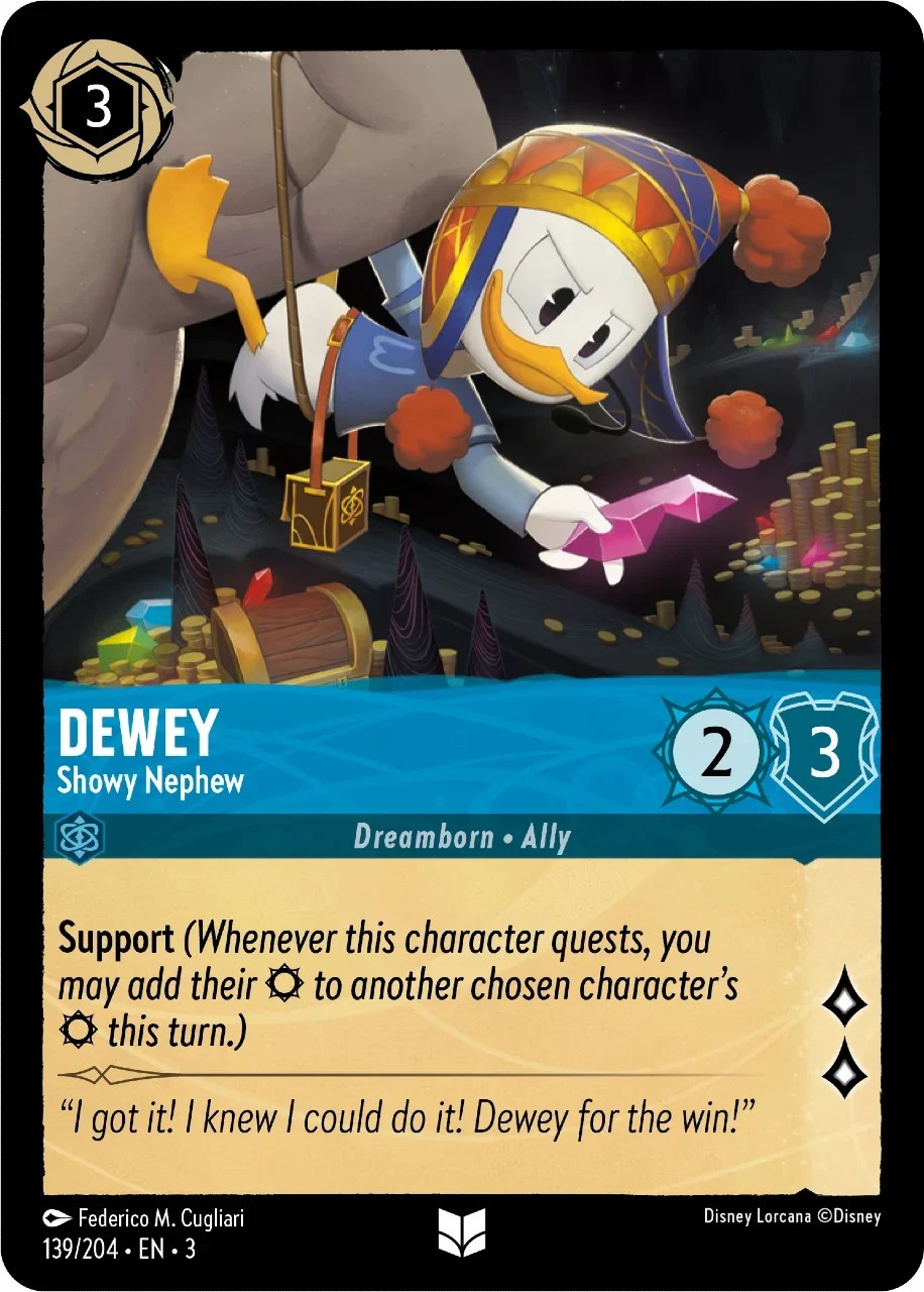 Dewey - Showy Nephew (139/204) [Into the Inklands] | Deep Dive Games St. Marys