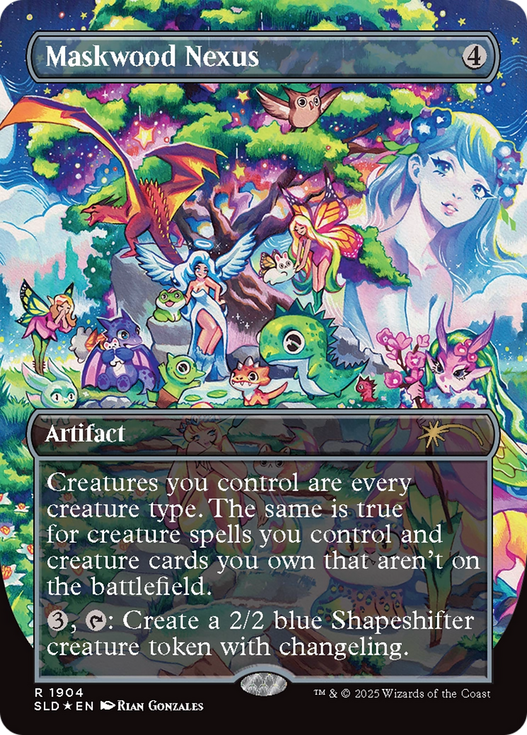 Maskwood Nexus (Double Rainbow Foil) [Secret Lair Drop Series] | Deep Dive Games St. Marys