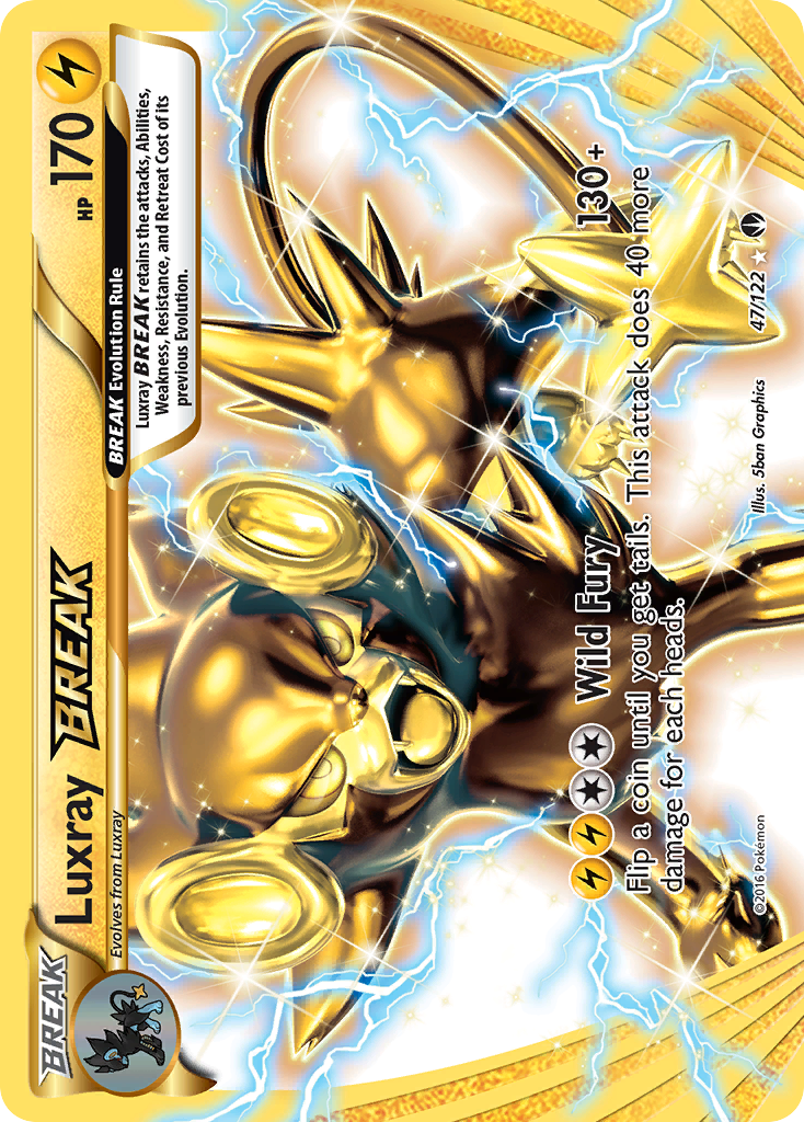 Luxray BREAK (47/122) [XY: BREAKpoint] | Deep Dive Games St. Marys