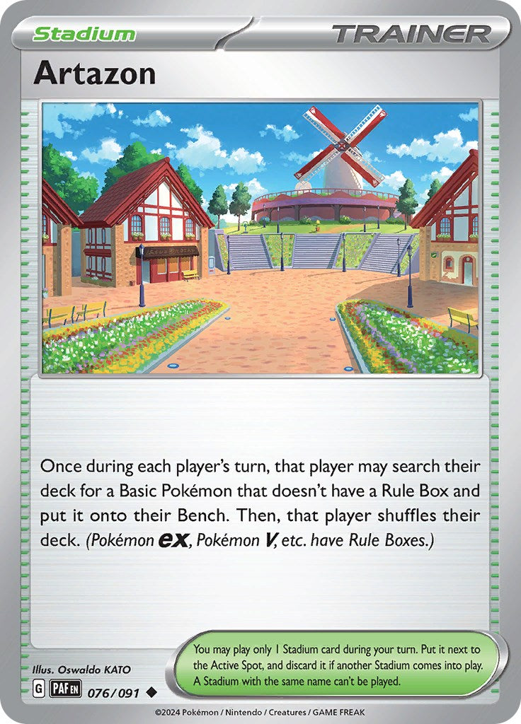 Artazon (076/091) [Scarlet & Violet: Paldean Fates] | Deep Dive Games St. Marys