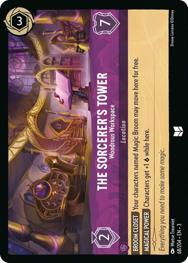 The Sorcerer's Tower - Wondrous Workspace (68/204) [Into the Inklands] | Deep Dive Games St. Marys