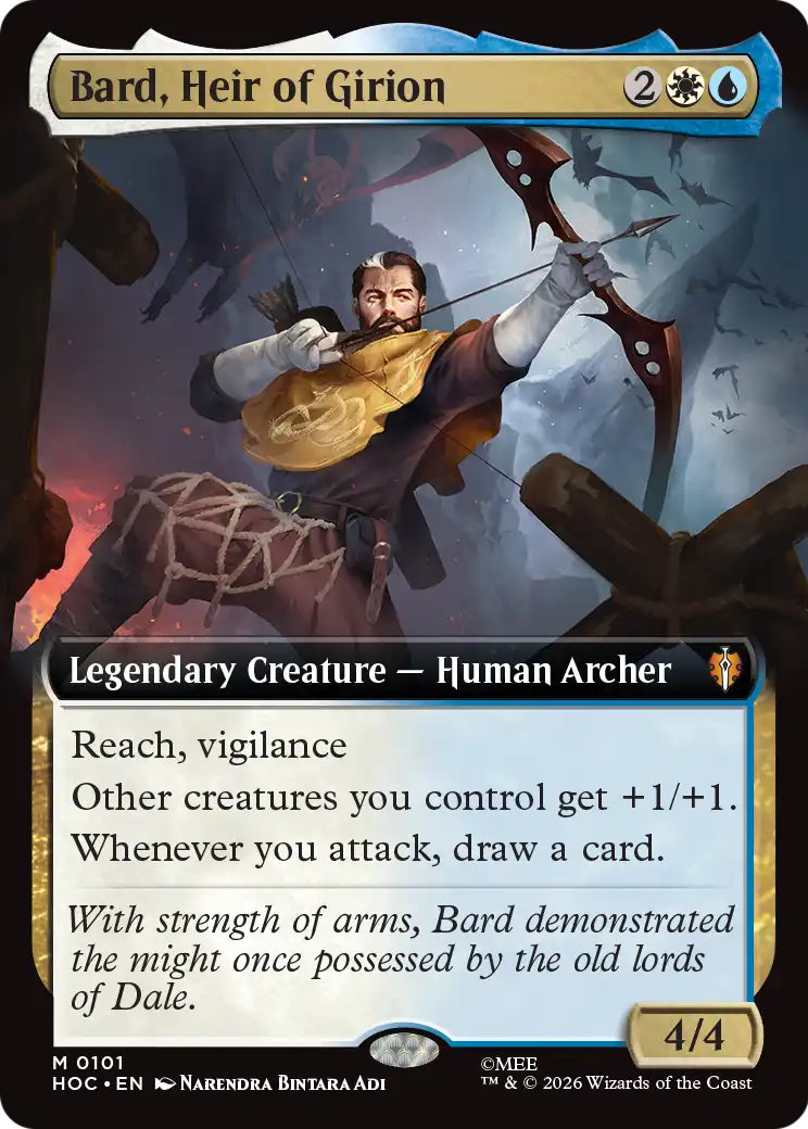 Bard, Heir of Girion (Extended Art) [The Hobbit: Eternal-Legal] | Deep Dive Games St. Marys