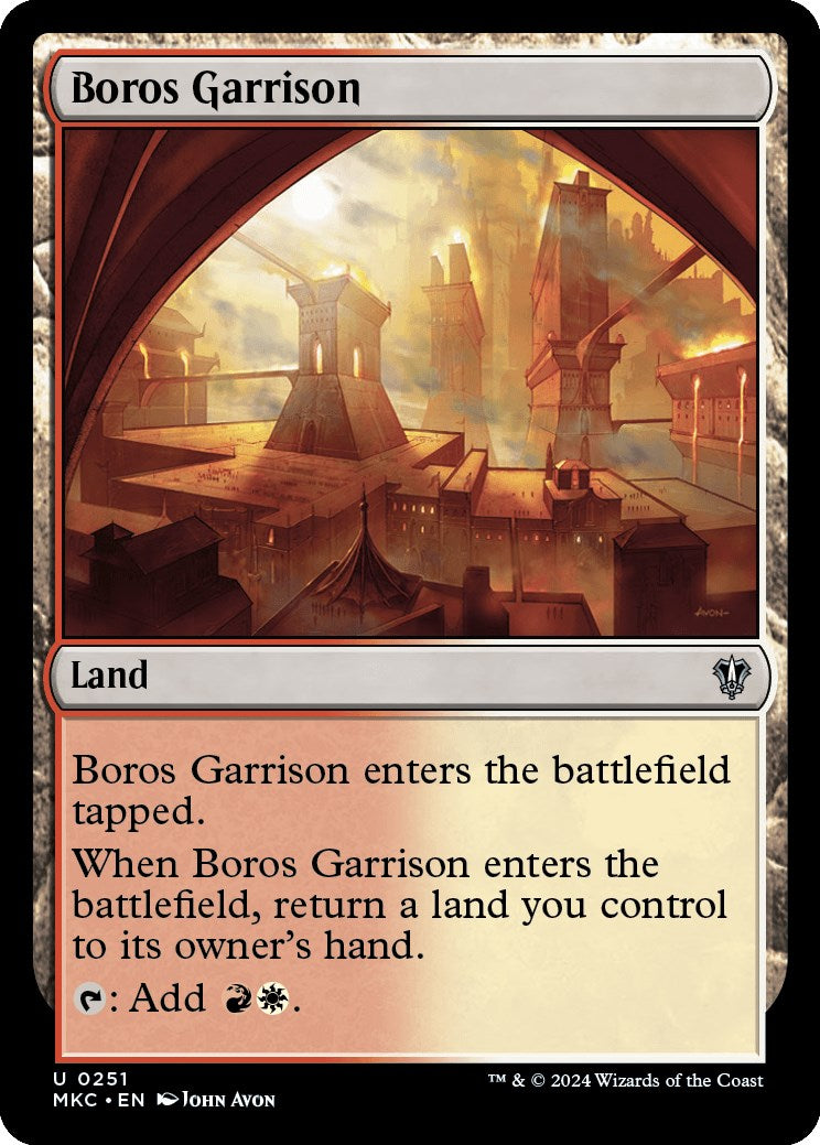 Boros Garrison [Murders at Karlov Manor Commander] | Deep Dive Games St. Marys