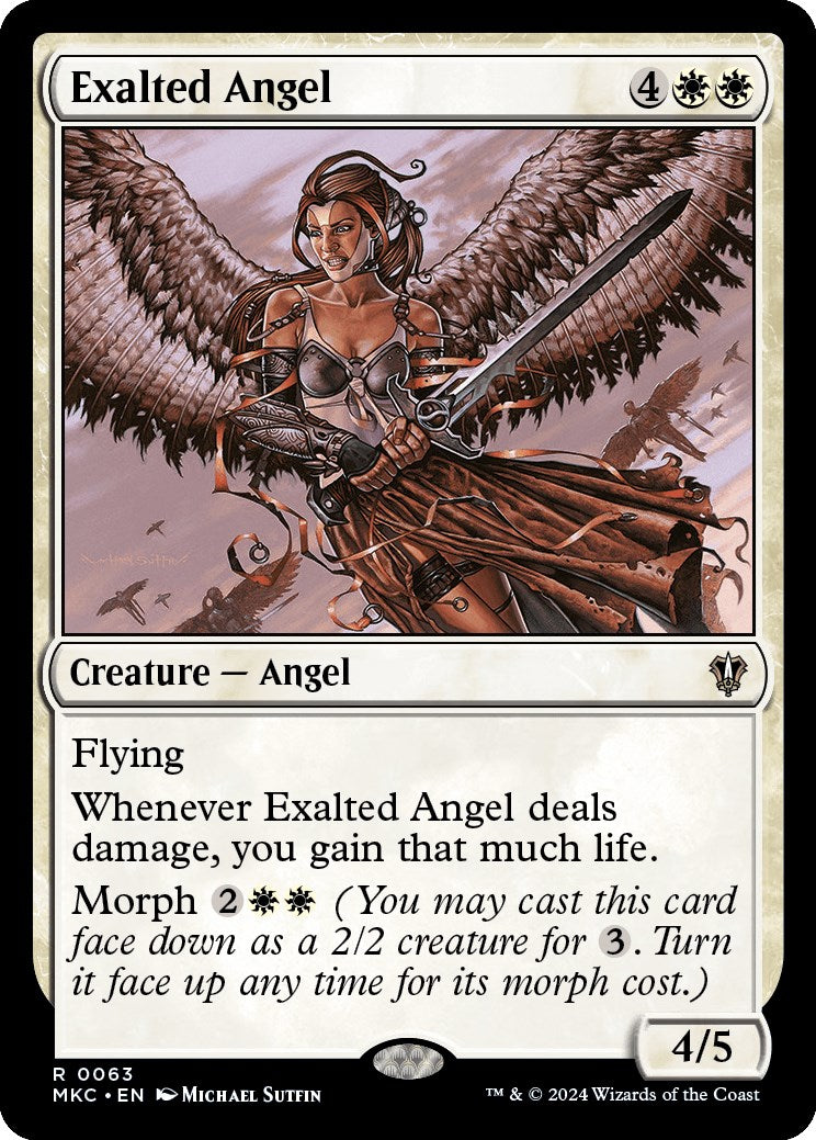 Exalted Angel [Murders at Karlov Manor Commander] | Deep Dive Games St. Marys
