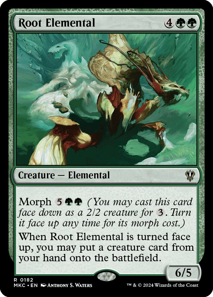 Root Elemental [Murders at Karlov Manor Commander] | Deep Dive Games St. Marys