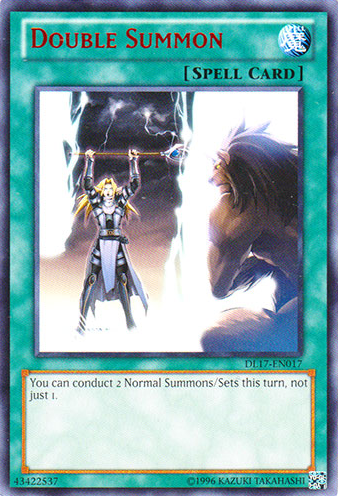 Double Summon (Red) [DL17-EN017] Rare | Deep Dive Games St. Marys