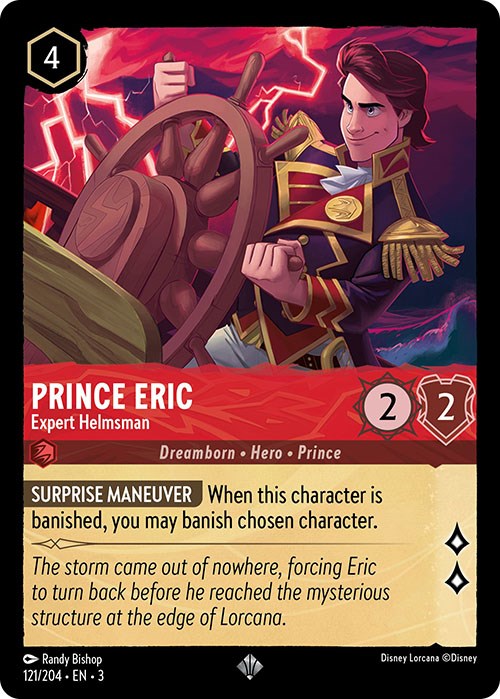 Prince Eric - Expert Helmsman (121/204) [Into the Inklands] | Deep Dive Games St. Marys