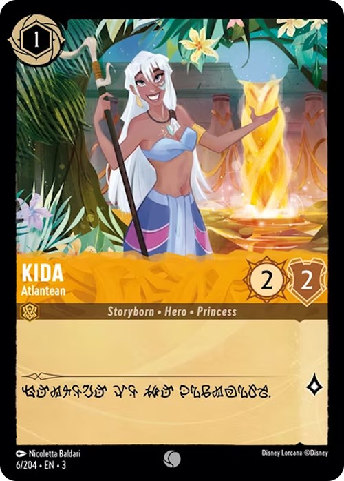 Kida - Atlantean (6/204) [Into the Inklands] | Deep Dive Games St. Marys