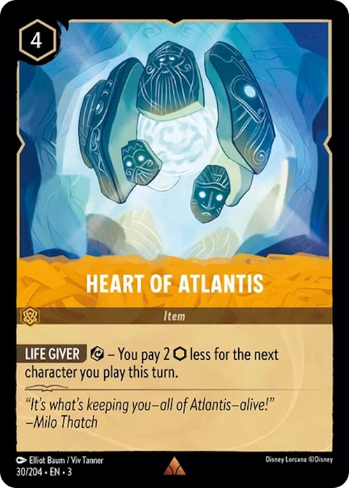 Heart of Atlantis (30/204) [Into the Inklands] | Deep Dive Games St. Marys