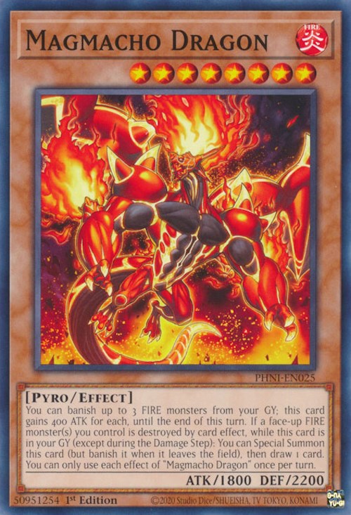 Magmacho Dragon [PHNI-EN025] Common | Deep Dive Games St. Marys