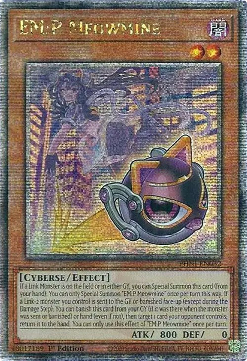 EM:P Meowmine [PHNI-EN032] Quarter Century Secret Rare | Deep Dive Games St. Marys