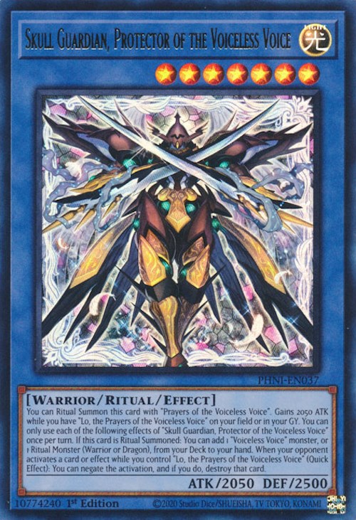 Skull Guardian, Protector of the Voiceless Voice [PHNI-EN037] Ultra Rare | Deep Dive Games St. Marys