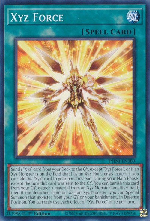 Xyz Force [PHNI-EN089] Common | Deep Dive Games St. Marys