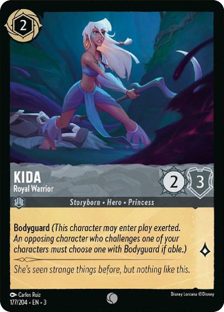 Kida - Royal Warrior (177/204) [Into the Inklands] | Deep Dive Games St. Marys