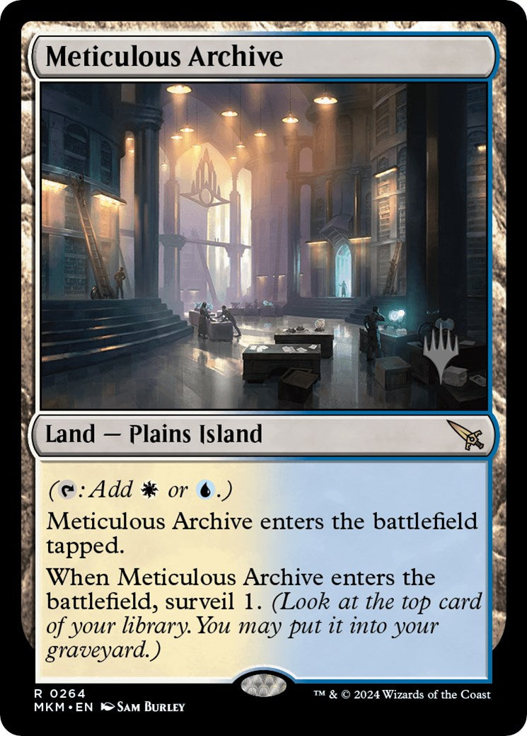 Meticulous Archive (Promo Pack) [Murders at Karlov Manor Promos] | Deep Dive Games St. Marys