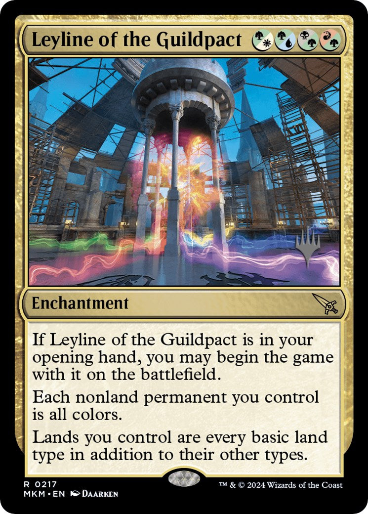 Leyline of the Guildpact (Promo Pack) [Murders at Karlov Manor Promos] | Deep Dive Games St. Marys