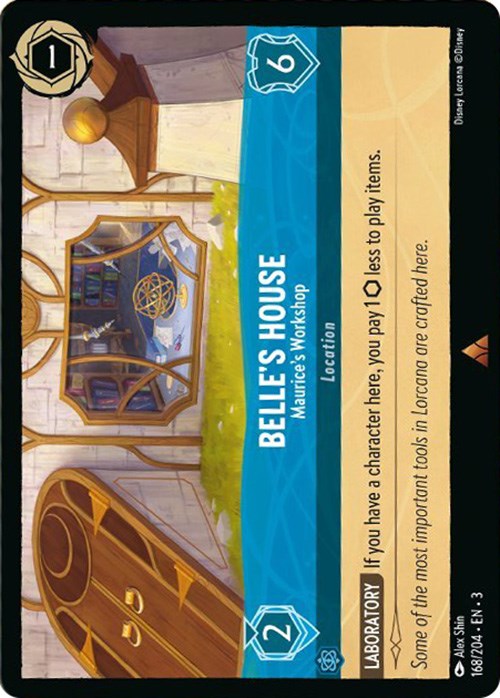Belle's House - Maurice's Workshop (168/204) [Into the Inklands] | Deep Dive Games St. Marys