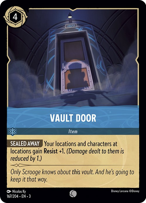 Vault Door (167/204) [Into the Inklands] | Deep Dive Games St. Marys