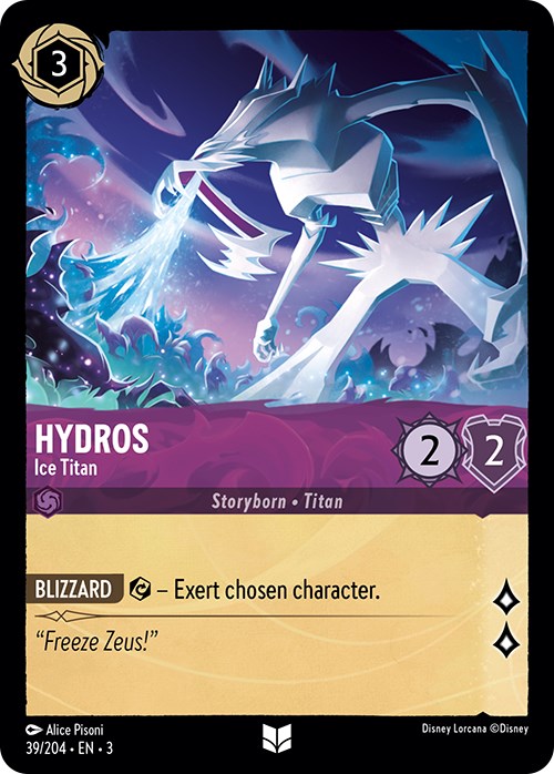Hydros - Ice Titan (39/204) [Into the Inklands] | Deep Dive Games St. Marys