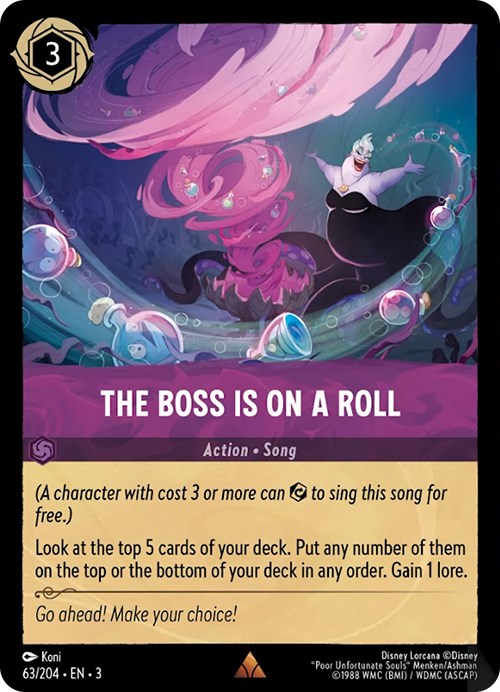 The Boss is on a Roll (63/204) [Into the Inklands] | Deep Dive Games St. Marys