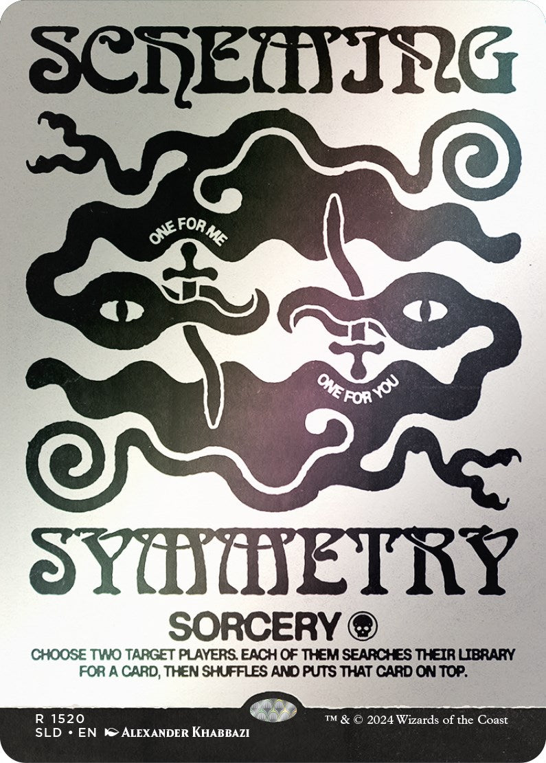 Scheming Symmetry (Rainbow Foil) [Secret Lair Drop Series] | Deep Dive Games St. Marys
